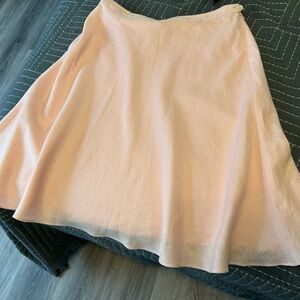 Chaps Light Peach Satin Garment